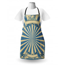 Retro Circus Tent Apron