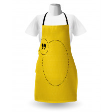 Wise Words Circle Apron
