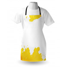 Watercolor Stain Apron