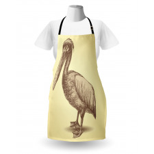 Sketchy Pelican Apron