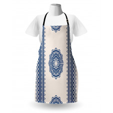 Oriental Zigzag Ethnic Apron