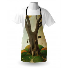 Cosy Tree Tunk Autumn Apron