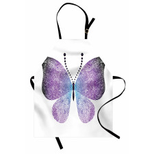 Pointillist Butterfly Apron