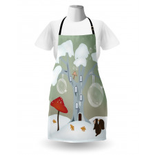 Amanita Muscaria Mushroom Apron