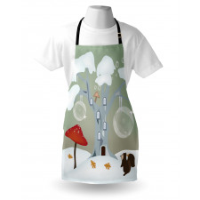 Amanita Muscaria Mushroom Apron