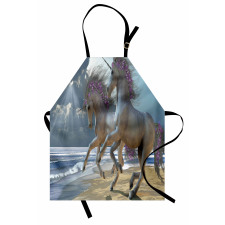 Flower Adorned Mane Horse Apron