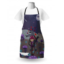 Red Riding Hood and Wolf Apron