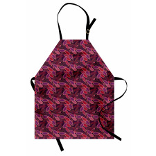 Abstract Leaves Foliage Apron