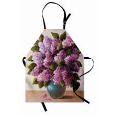 Lilac Bouquet Artwork Apron