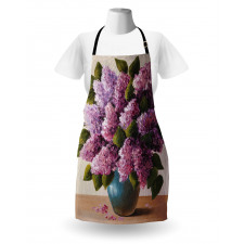 Lilac Bouquet Artwork Apron