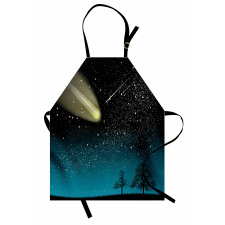 Shooting Stars at Night Apron