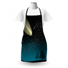 Shooting Stars at Night Apron