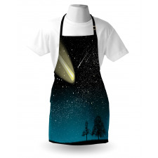 Shooting Stars at Night Apron