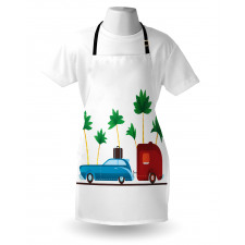 Exotic Travel Theme Apron