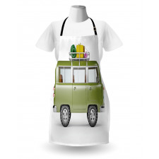 Retro Safari Van Africa Apron