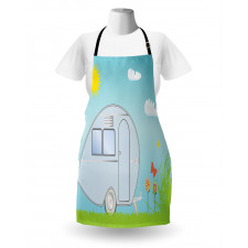 Summer Vacation Theme Apron