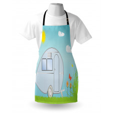 Summer Vacation Theme Apron