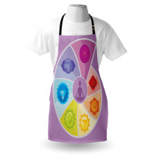 Partitioned Snail Shell Apron