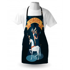 Girl Dances on a Horse Apron