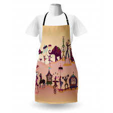 Oriental Fantasy Theme Apron