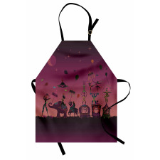 Circus Crowd Travelling Apron