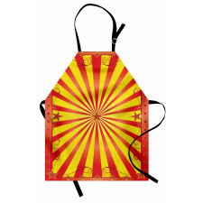 Retro Flyer Background Apron