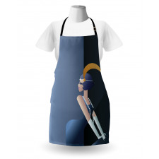 20s Style Flapper Lady Apron