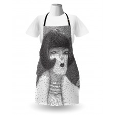 Bob Haired Posh Lady Apron