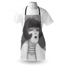 Bob Haired Posh Lady Apron