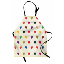 Distressed Hearts Love Apron