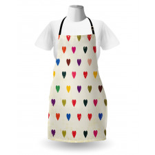 Distressed Hearts Love Apron