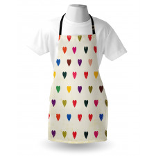 Distressed Hearts Love Apron