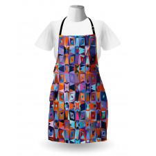 Geometric Tile Apron