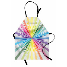 Retro Burst Apron