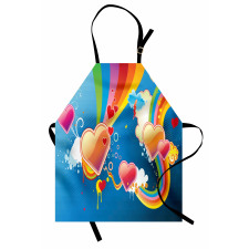 Funky Hearts Apron