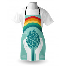 Tree and Hands Apron