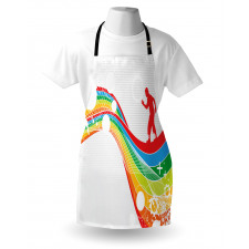 Men on a Wave Apron