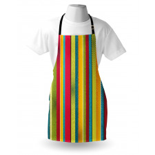 Ragged Stripes Apron