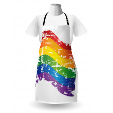 Gay Pride Flag Apron