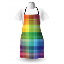 Retro Plaid Apron