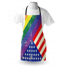 Old Glory LGBT Apron