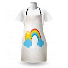 Sun over Clouds Apron