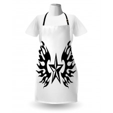 Flame Wings Design Apron
