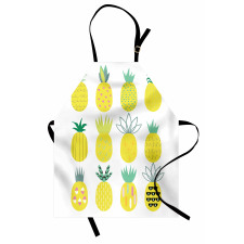 Pattern of Fruits Apron