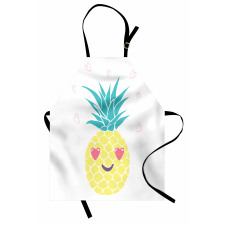 Heart Eyes Pineapple Apron