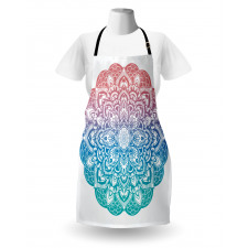 Boho Gypsy Mandala Art Apron