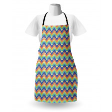 Tribal Chevron Art Apron