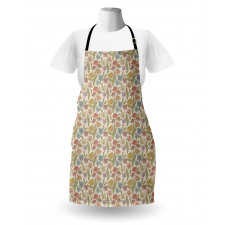 Romantic Meadow Art Apron