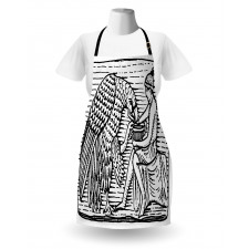 Greek Man and Eagle Apron