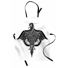 Traditional Heraldic Bird Apron